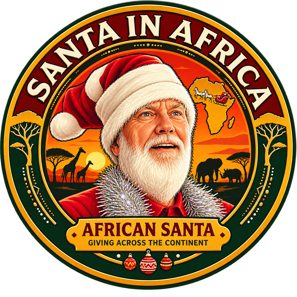 Santa in Africa